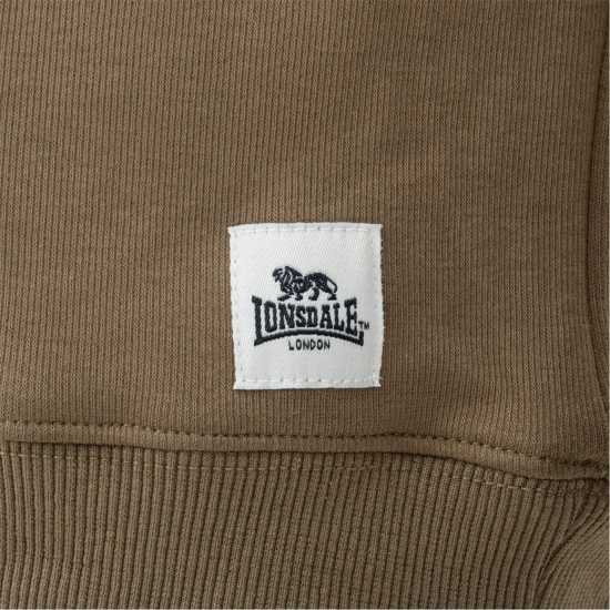 Lonsdale Crew Sweat Mens Армейско зелено Lonsdale Crew Sweat Mens Армейско зелено