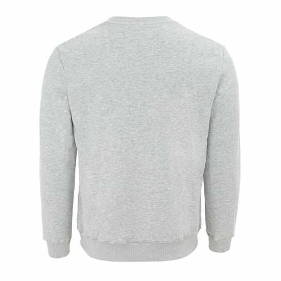 Lonsdale Crew Sweat Mens Светло сив меланж 