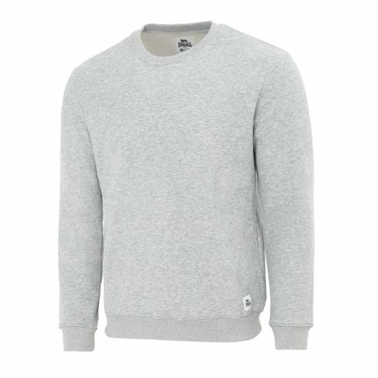 Lonsdale Crew Sweat Mens Светло сив меланж 
