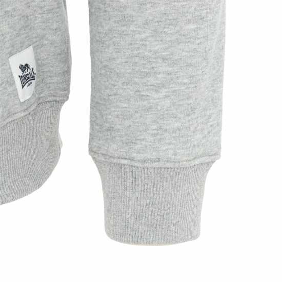 Lonsdale Crew Sweat Mens Светло сив меланж 