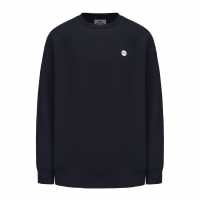 Slazenger Мъжки Пуловер Fleece Large Logo Sweater Mens Navy Мъжки горнища на анцуг