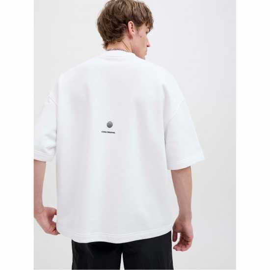 Jack And Jones Jack Prnt Back Sweat Sn99  