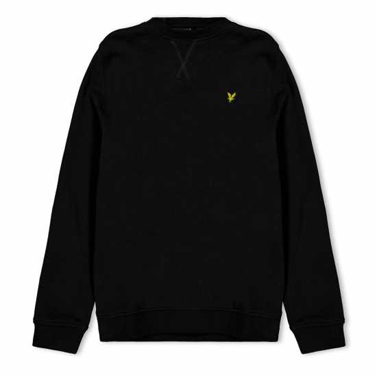 Lyle And Scott Kids' Crew Sweatshirt Jet Black Z865 Lyle And Scott Kids' Crew Sweatshirt Jet Black Z865