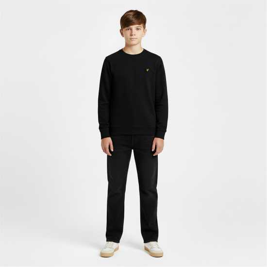 Lyle And Scott Kids' Crew Sweatshirt Dark Navy Z271 Lyle And Scott Kids' Crew Sweatshirt Dark Navy Z271