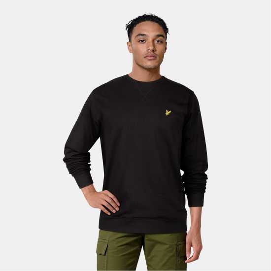 Lyle And Scott Sweatshirt Jet Black Z865 