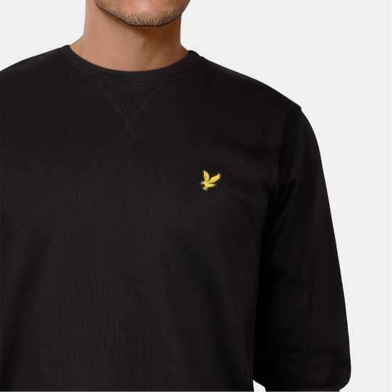 Lyle And Scott Sweatshirt Jet Black Z865 