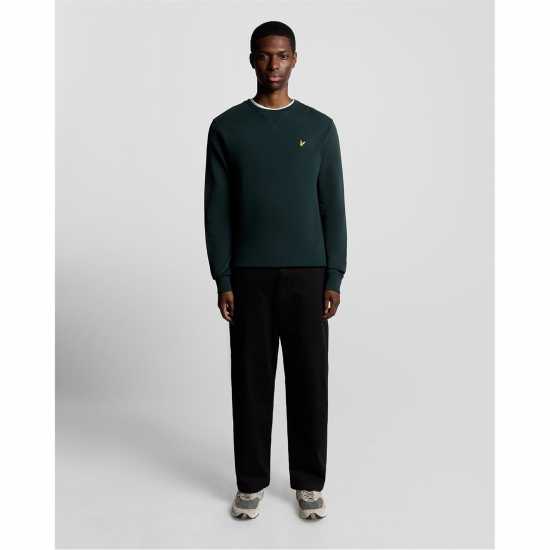Lyle And Scott Sweatshirt Тъмно зелено Lyle And Scott Sweatshirt Тъмно зелено