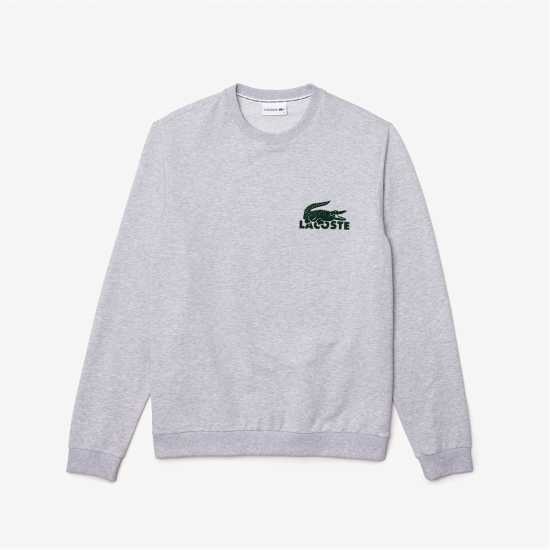 Lacoste Мъжки Пуловер Обло Деколте Crew Sweater Mens  Мъжки пижами