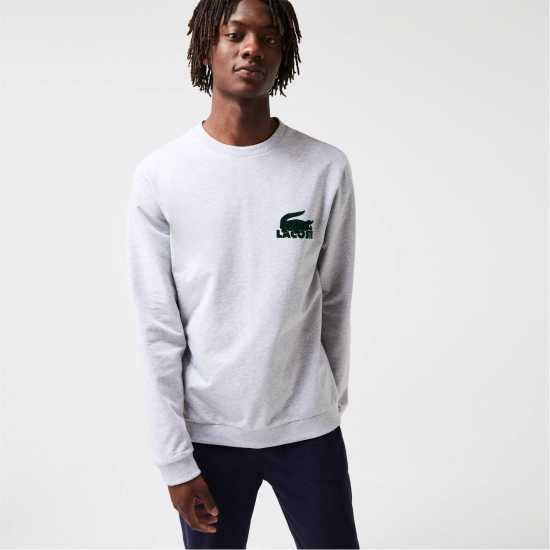Lacoste Мъжки Пуловер Обло Деколте Crew Sweater Mens  Мъжки пижами
