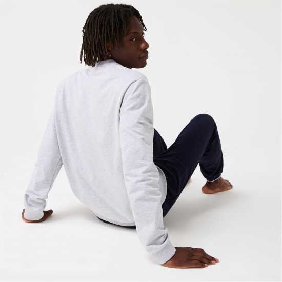 Lacoste Мъжки Пуловер Обло Деколте Crew Sweater Mens  Мъжки пижами