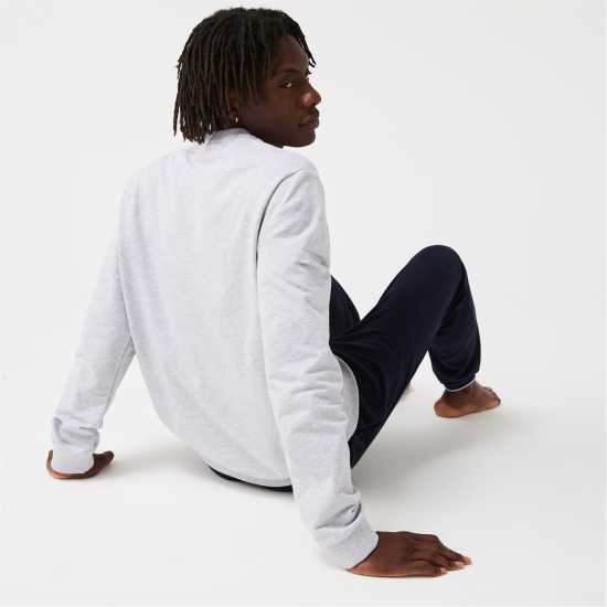 Lacoste Мъжки Пуловер Обло Деколте Crew Sweater Mens  Мъжки пижами