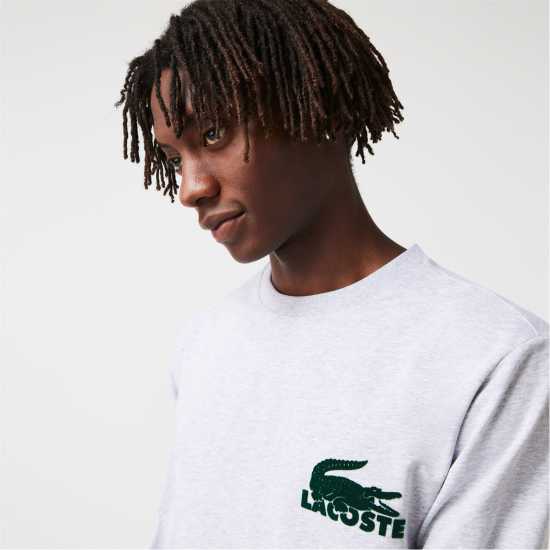 Lacoste Мъжки Пуловер Обло Деколте Crew Sweater Mens  Мъжки пижами
