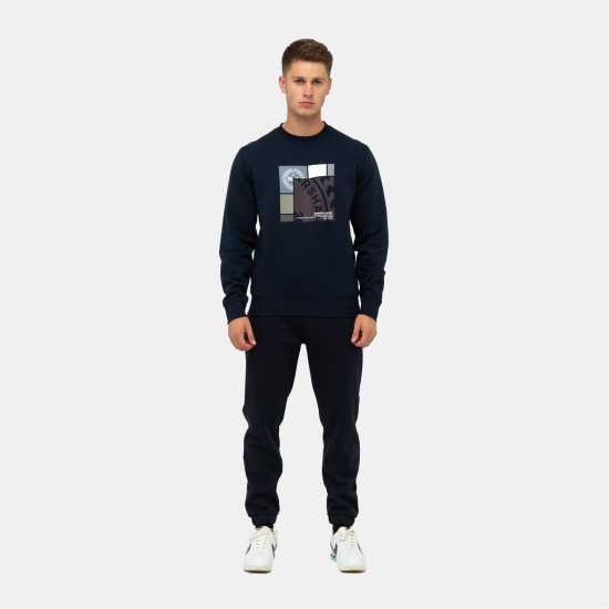 Мъжки горнища на анцуг Marshall Artist Artist Pezzi Crewneck Sweatshirt Marshall Artist Artist Pezzi Crewneck Sweatshirt Мъжки горнища на анцуг