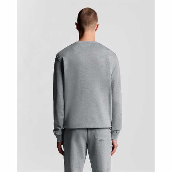 Lyle And Scott Men's Crew Sweatshirt Grey Marl 