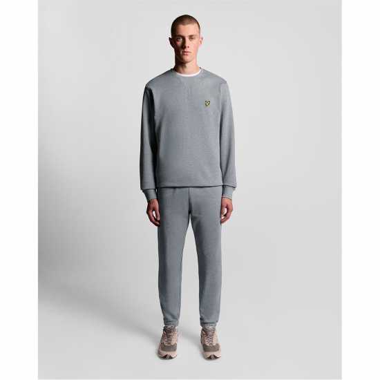 Lyle And Scott Men's Crew Sweatshirt Grey Marl 