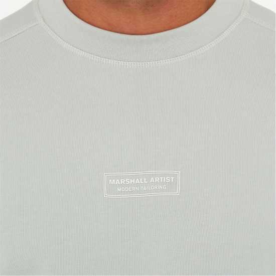 Marshall Artist Мъжки Пуловер Обло Деколте Siren Crew Sweater Mens Гълъбий сив Мъжки горнища на анцуг