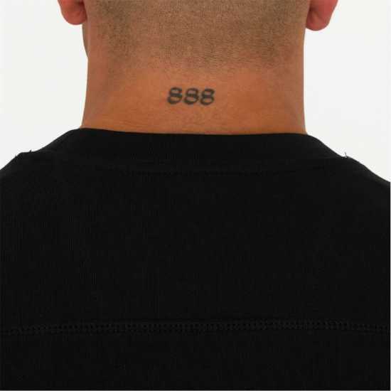 Marshall Artist Мъжки Пуловер Обло Деколте Siren Crew Sweater Mens Черно Мъжки горнища на анцуг