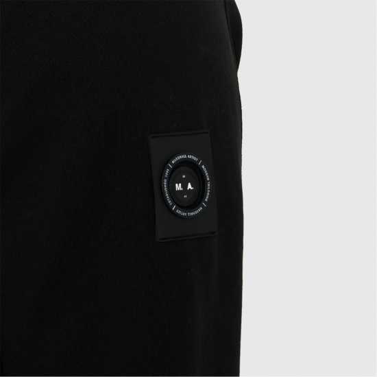 Marshall Artist Мъжки Пуловер Обло Деколте Siren Crew Sweater Mens Черно Мъжки горнища на анцуг