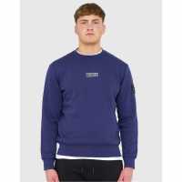 Marshall Artist Men's Siren Crew Sweatshirt Монархично синьо Marshall Artist Men's Siren Crew Sweatshirt Монархично синьо