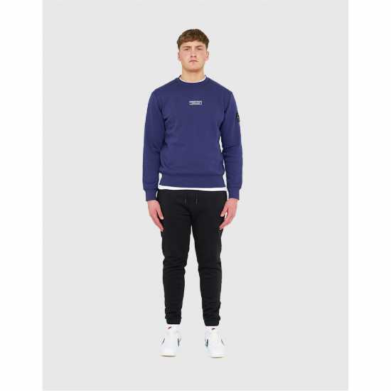 Marshall Artist Men's Siren Crew Sweatshirt Монархично синьо Marshall Artist Men's Siren Crew Sweatshirt Монархично синьо