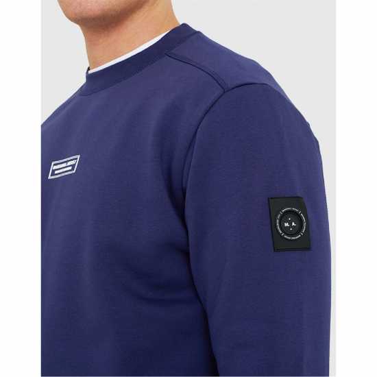 Marshall Artist Men's Siren Crew Sweatshirt Монархично синьо Marshall Artist Men's Siren Crew Sweatshirt Монархично синьо