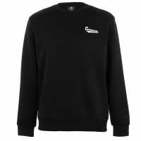 Converse Мъжка Блуза Обло Деколте Nova Crew Sweatshirt Mens Black 001 Мъжки полар