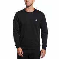 Original Penguin Original Fleece Crew Sweater True Black 010 