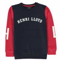 Henri Lloyd Спортна Блуза Logo Crew Sweatshirt  Детски горнища и пуловери