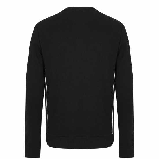Блуза Обло Деколте Lyle And Scott Sport Crew Neck Sweatshirt True Black 572 Мъжко облекло за едри хора