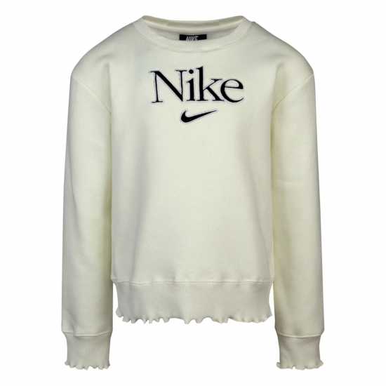 Nike Aura Srew Neck Sweater Infant Girls Cashmere Детски горнища и пуловери