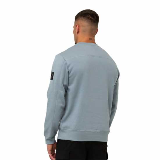 Marshall Artist Crew Sweater Сиво Мъжки горнища на анцуг