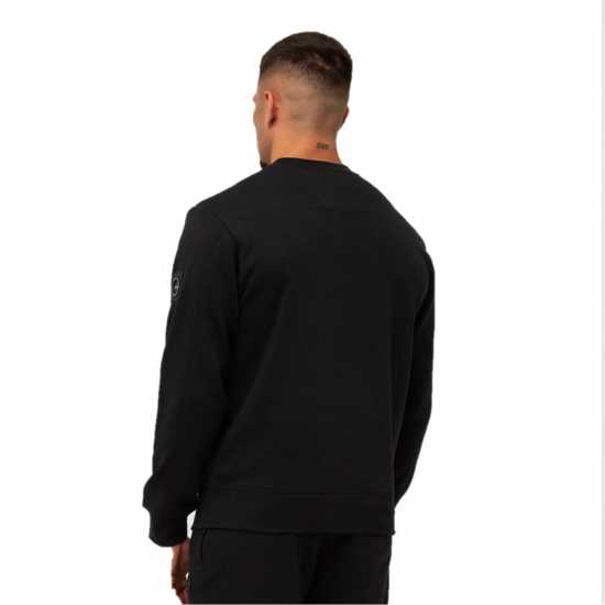 Мъжки горнища на анцуг Marshall Artist Crew Sweater Черно Marshall Artist Crew Sweater Черно Мъжки горнища на анцуг