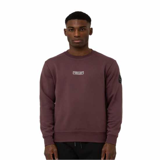 Мъжки горнища на анцуг Marshall Artist Crew Sweater Лилаво Marshall Artist Crew Sweater Лилаво Мъжки горнища на анцуг