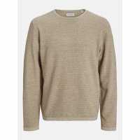 Jack And Jones Crew Knit Mens Coriander Jack And Jones Crew Knit Mens Coriander
