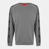 Hugo Boss Hugo Men's Liam Crew Sweatshirt Сиво 