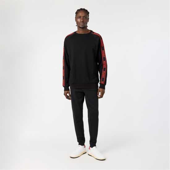 Hugo Boss Hugo Men's Liam Crew Sweatshirt Черно 
