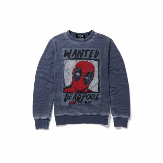 Marvel Character Crew Sweaters Adults Дедпул Търсен Мъжки горнища на анцуг