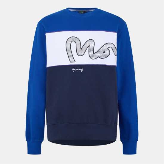 Money Sig Panel Crew Истинско синьо Money Sig Panel Crew Истинско синьо