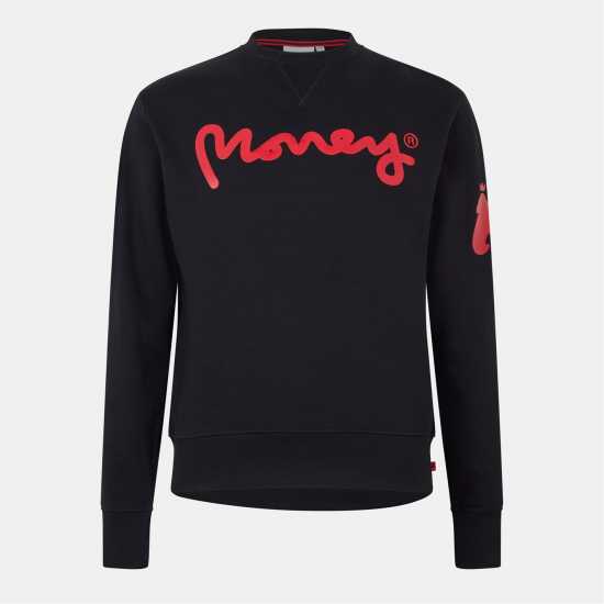 Money Sig Ape Crew Черно Мъжки горнища на анцуг