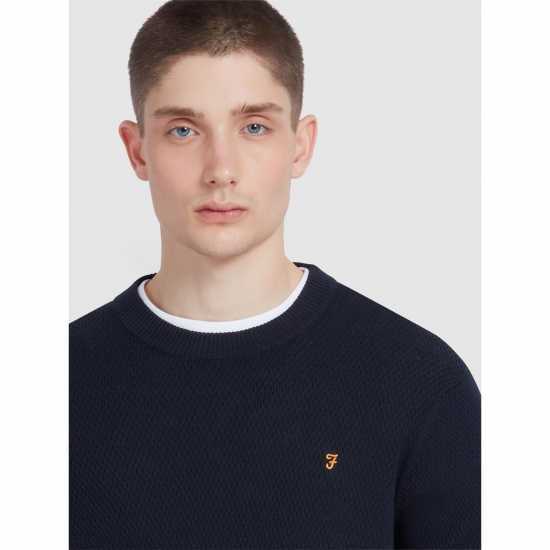 Мъжки горнища на анцуг Farah Rainhill Crew Sn99 True Navy Farah Rainhill Crew Sn99 True Navy Мъжки горнища на анцуг