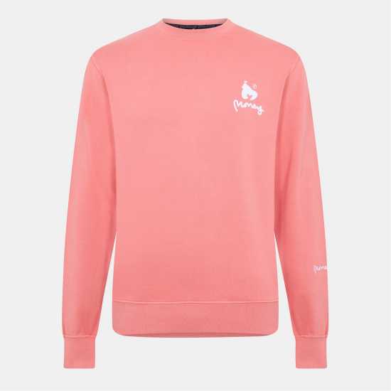 Money Combo Colour Crew Living Coral Мъжки горнища на анцуг