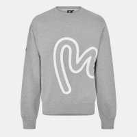 Money Sig Star Crew Grey Melange Мъжки горнища на анцуг