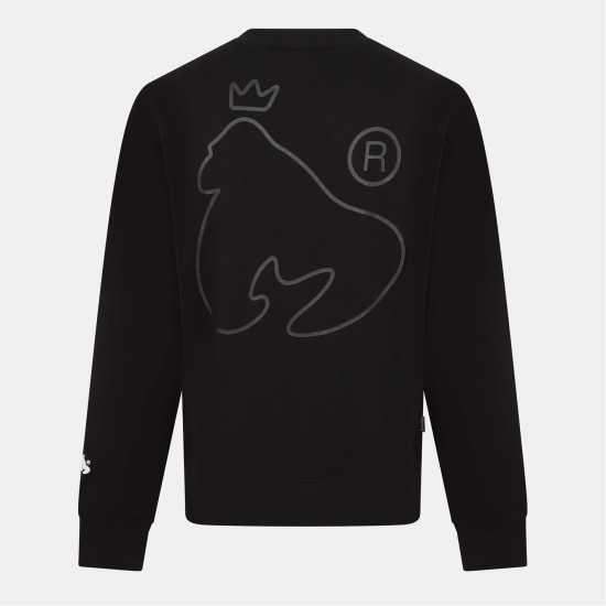 Мъжки горнища на анцуг Money Drop Sig Crew Black Money Drop Sig Crew Black Мъжки горнища на анцуг