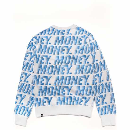 Money Zoom Ape Crew White Мъжки горнища на анцуг