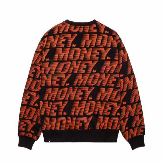 Money Zoom Ape Crew Black Мъжки горнища на анцуг