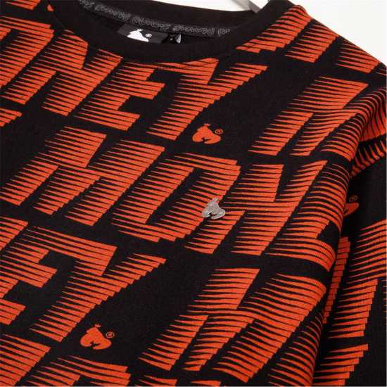 Money Zoom Ape Crew Black Мъжки горнища на анцуг