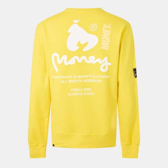 Money Copyright Crew Yellow Мъжки горнища на анцуг