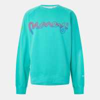 Money Flow Wave Crew Teal Мъжки горнища на анцуг