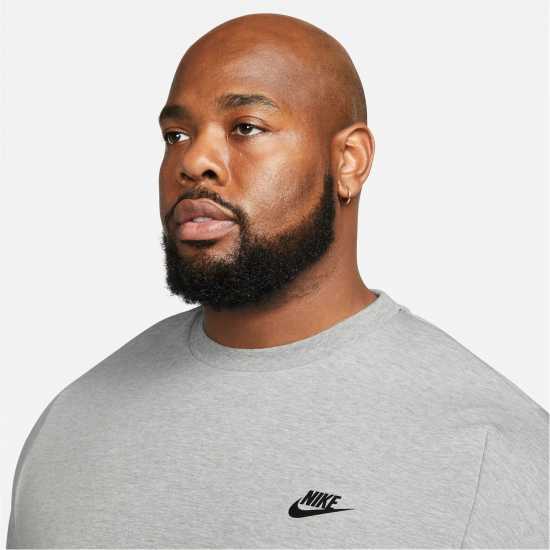 Nike Мъжка Блуза Полар Tech Fleece Sweater Mens Grey H/Black Мъжки горнища на анцуг