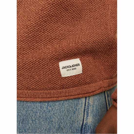 Мъжки горнища на анцуг Мъжки Пуловер Jack And Jones Melange Sweater Mens Моха Бисква Мъжки Пуловер Jack And Jones Melange Sweater Mens Моха Бисква Мъжки горнища на анцуг